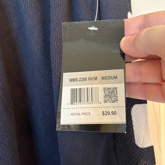 Galaxy by Harvic Men's Shorts - Navy - Size M - NWT - Picture 2 of 8